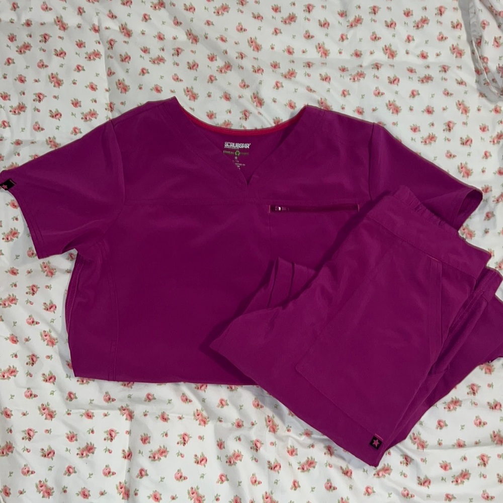 ScrubStar Magenta Set